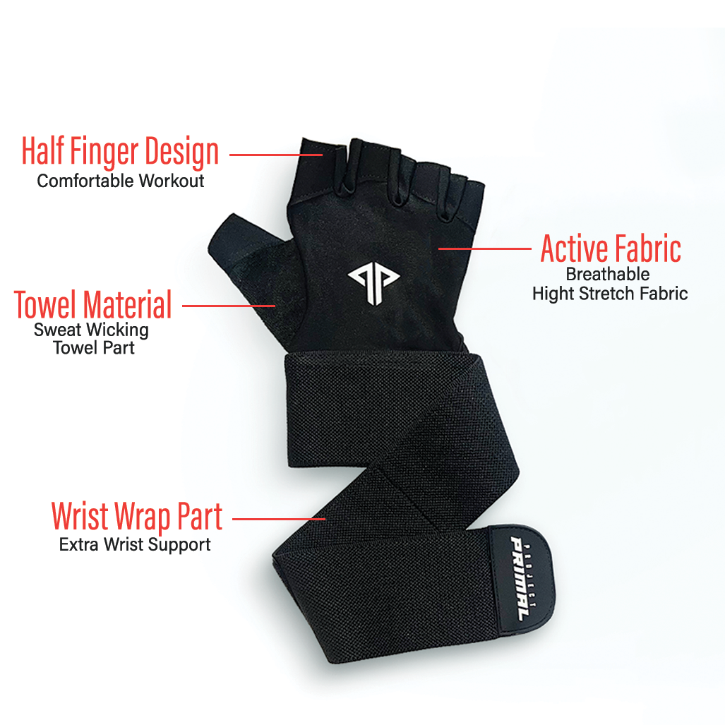Gloves with Wrist Support