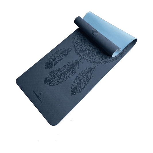 Navy Dream Catcher Yoga Mat
