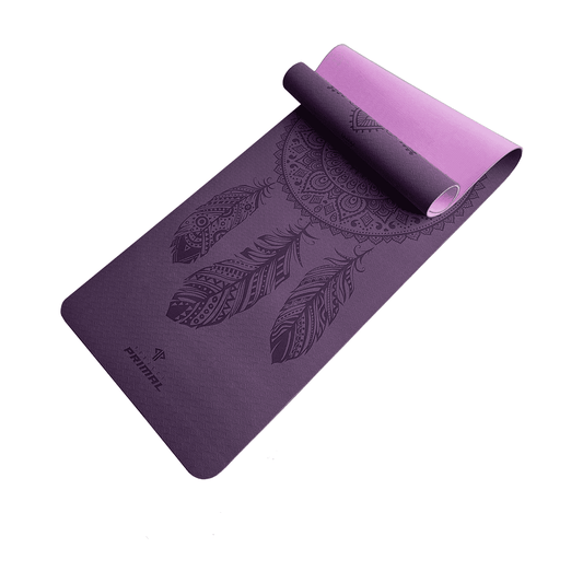 Purple Dream Catcher Yoga Mat