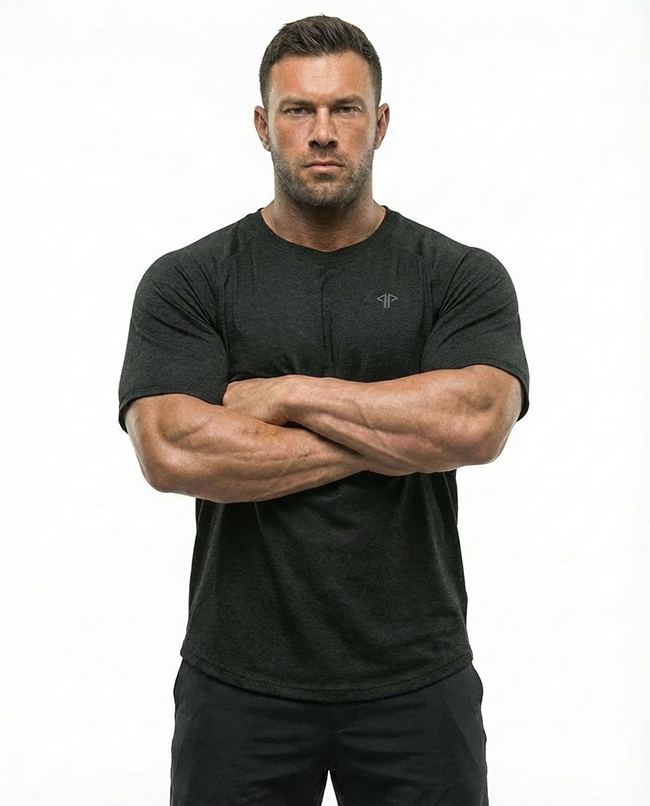 Oversize Quick Dry Men Gym T-Shirt