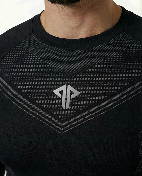 Super Hero Long Sleeves Gym Compression Shirt