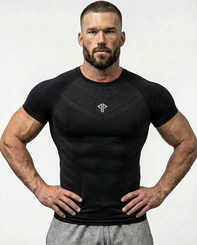 Super Hero Gym Compression Tee