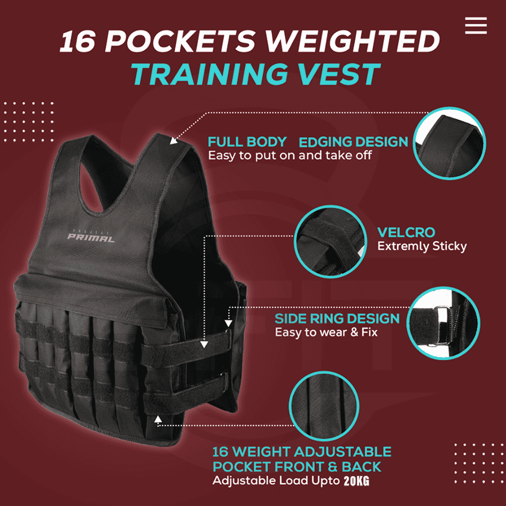 Adjustable Weight Vest (20KG)