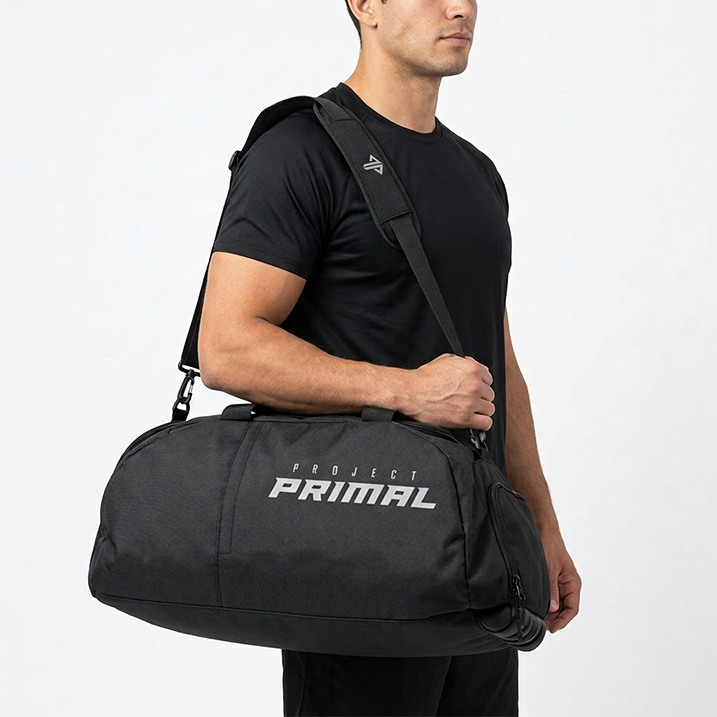 Hybrid Duffel Backpack Bag