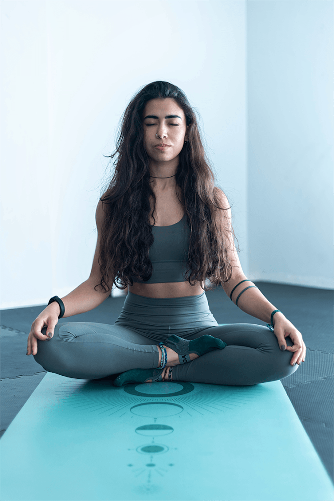 Sage Green PU Rubber Yoga Mat