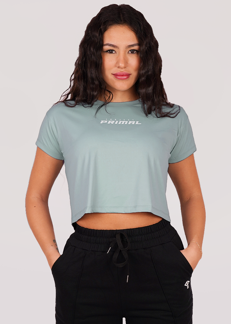 All Day Short Sleeve Quick Dry Crop Top