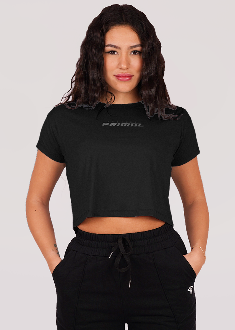 All Day Short Sleeve Quick Dry Crop Top