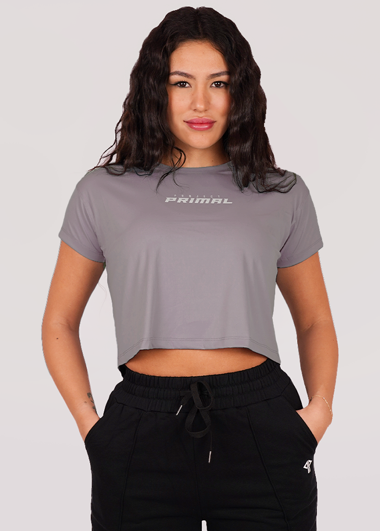 All Day Short Sleeve Quick Dry Crop Top