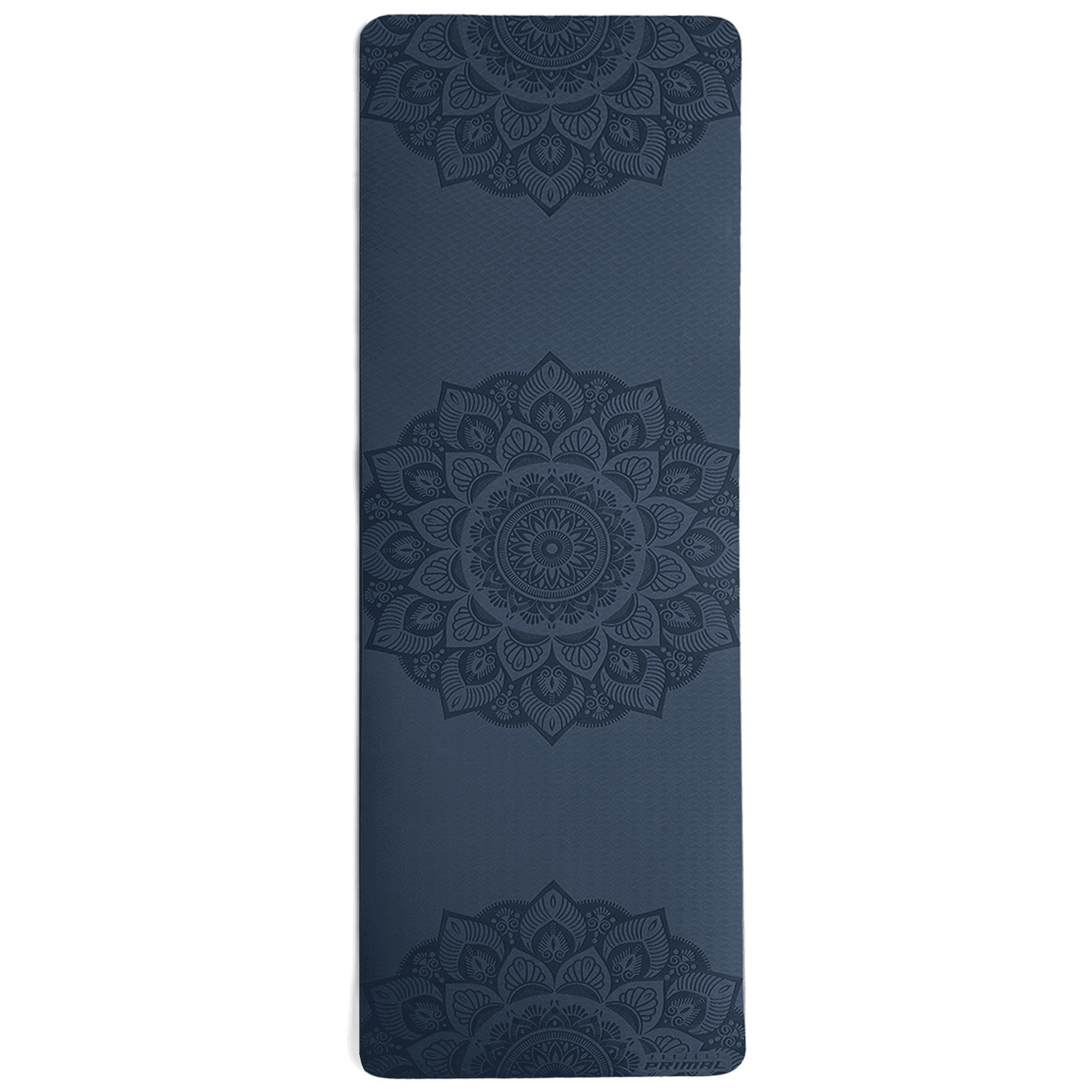 Navy Sacred Ripples Yoga Mat