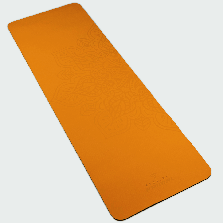 Sunshine Orange Mandala Edition Yoga Mat